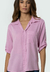 Blusa alice lisa viscose slub span lavanda - comprar online