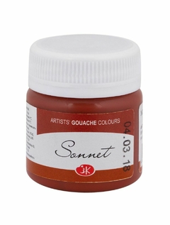 Guache Nevskaya Palitra Sonnet 40ml - Cor English Red - 300