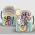 Imagem do Caneca Personalizada Unicórnio Indiscreto Palavrões PORCELANA 325 ML