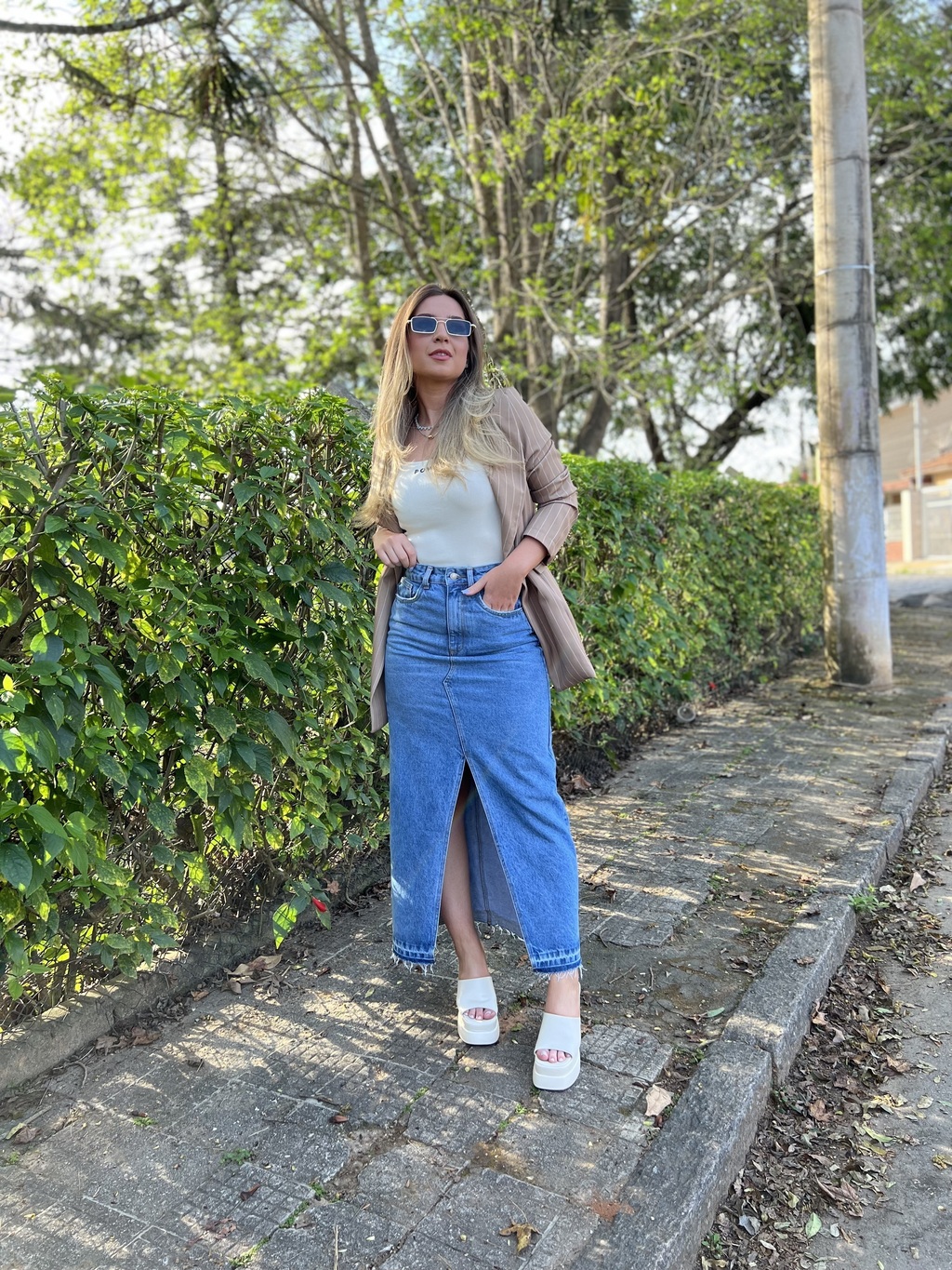 Saia longa jeans Laura - Comprar em Belis Concept