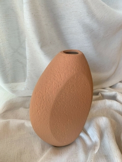 Vaso Orgânico Terracota em Cerâmica