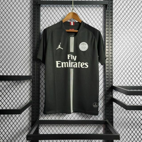 Camisa Retro PSG 18 19 Away Jordan Preto