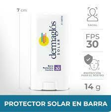 DERMAGLOS LINEA SOLAR FPS30 Barra protec.x 14g - comprar online