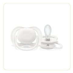 AVENT CHUPETE ULTRA AIR HAPPY BLANCO 6-18M X