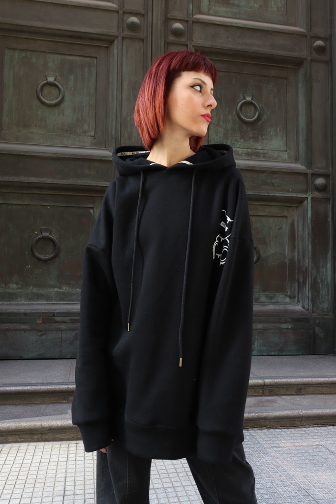 LITTLE BEAR buzo oversize Negro Comprar en KOLAVI