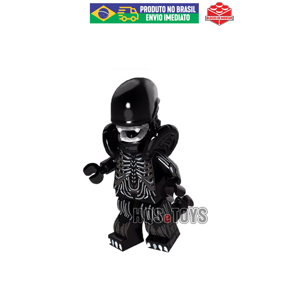 Boneco custom Alien Aliens - O Resgate filme tv desenho série