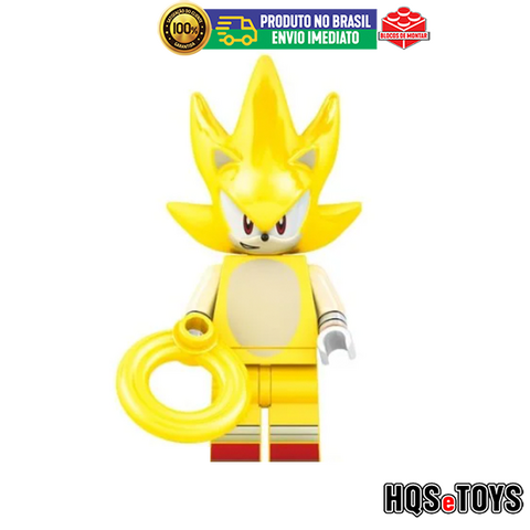 Shadow Sonic Filme Game Blocos Boneco