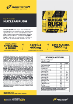 NUCLEAR RUSH 100G UVA BODYACTION - comprar online