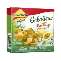 Gelatina Lowçúcar Plus c/ Stevia Zero Açúcares Sabor Maracujá 10g