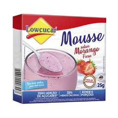 Mousse Zero Açúcar sabor Morango Lowçúcar 25G