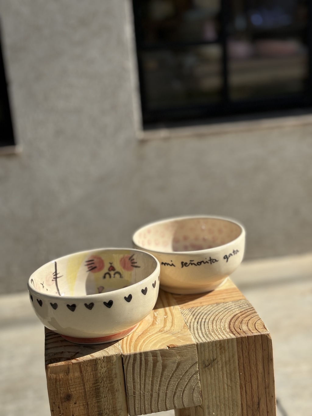 Compoteras cazuelas pintadas a mano 7 modelos distintos