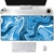 Mouse Pad Gamer Speed Extra Grande Abstrato Preium Azul - Design Moderno e Performance Excepcional