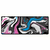 Mouse Pad Gamer Speed Extra Grande Abstrato Preium Rosa - Borda Costurada - Criarte Presentes