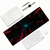 Mouse Pad Gamer Speed Deskpad Extra Grande Profissional com Borda Costurada - Raio Vermelho na internet