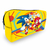 Kit Escolar com Mochila com Carrinho + Lancheira + Estojo Plus - Sonic Amarelo - loja online