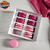 10 Caixas para 8 Macarons - Branca - Visor Transparente - GLPbox