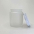01 Pote de vidro fosco com tampa de alumínio 200ml - loja online