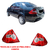 Lanterna Fiesta Sedan 2003 a 2010 Bicolor Cristal Arteb