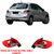 Lanterna Peugeot 207 2009/2013 Hatch Traseiro Prata