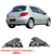 Guia Parachoque Peugeot 307 2001 a 2006 Traseiro ( kit com 2 peças )Loma