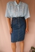 Saia Jeans Vintage, veste 38 - comprar online