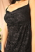 Vestido Black Velvet, veste 40 - Grega Brechó