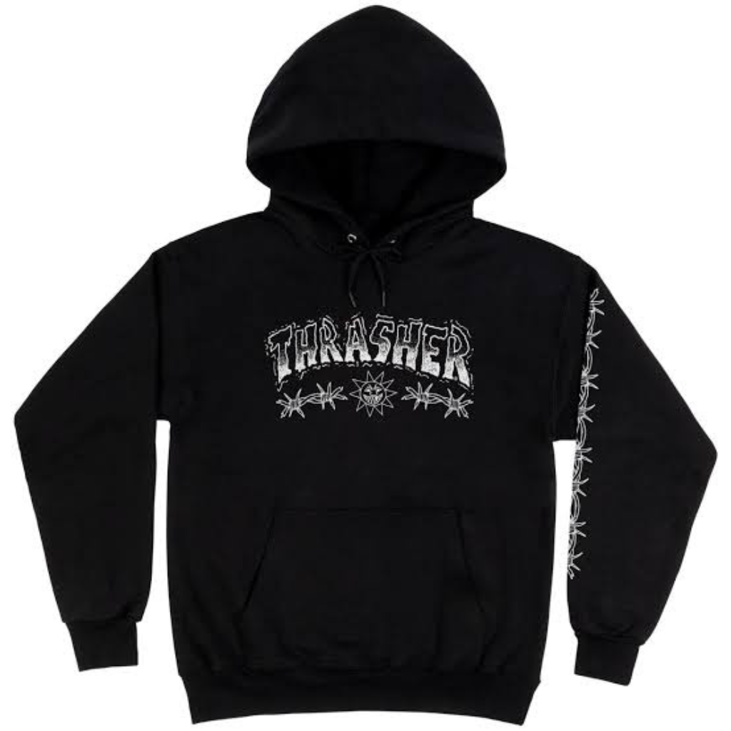 Thrasher sweatshirt black deals