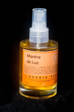 Spray Mantra De Luz 100ml OE Laranja doce & Canela - Mística - comprar online