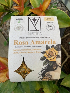 Banho Atrativo (Prosperidade) - Rosa Amarela 30g