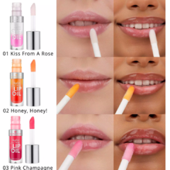 ESSENCE - Hydra Kiss Lip Oil '03 Pink Champange' - comprar online