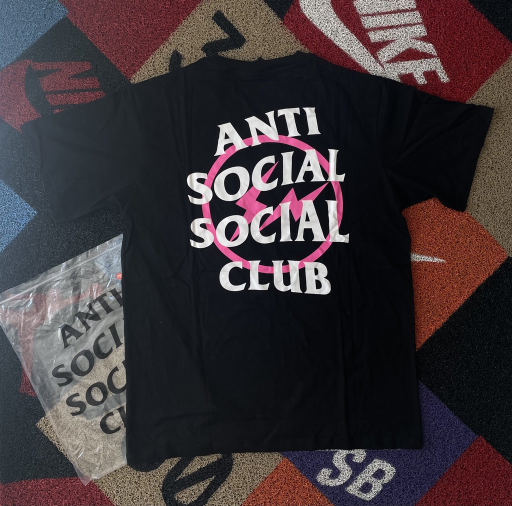 Camisa Anti social social Club x fragment