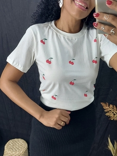 T-shirt Mini Cereja - comprar online