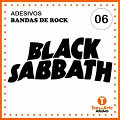 Black Sabbath Bandas de Rock - Tem de Arte