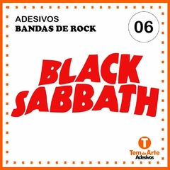Black Sabbath Bandas de Rock - loja online