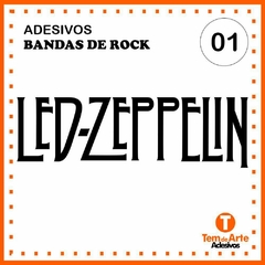 Led Zeppelin Bandas de Rock - Tem de Arte