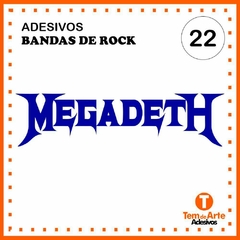 Megadeth Bandas de Rock - comprar online
