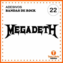 Megadeth Bandas de Rock - Tem de Arte