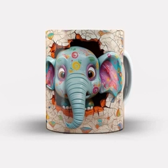 Caneca 3D Bubble Elefante na internet