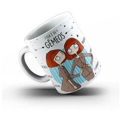 Caneca Signo Zodíaco Ela é de Gêmeos na internet