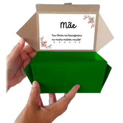 Caixa Carta Surpresa com Mensagem e Chocolates para o Dia das Mães M4 - comprar online