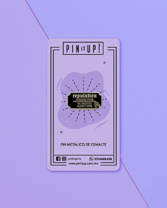 Reputation Ticket Enamel Pin