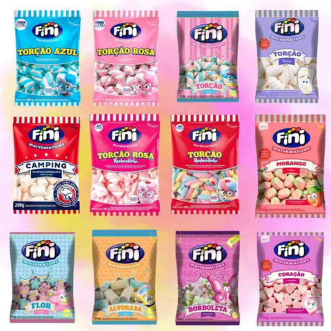 Marshmallow Fofs - Sorvetinho - Sabores Sortidos - 160 g - 1