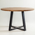 MESA COMEDOR BROOKLYN-1.2 MTS DIAM-MADERA-NEGRO*