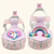 Kit Sandália Infantil Unicórnio Com Bolsa E Tiara Rosa - comprar online