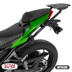 Suporte Baú Superior Kawasaki Z300 2015+ Scam na internet