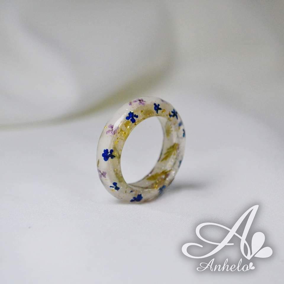 Anillo resina Grueso Anhelo Joyas Maternas