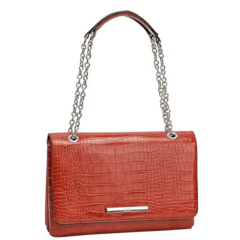 Bolsa Santa Lolla Croco Corrente Prata - comprar online