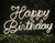 Placa LED Neon Happy Birthday Luminoso Para aniversário - comprar online