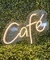 Painel Led Neon Cafe Letreiro Luminoso 45x30cm na internet