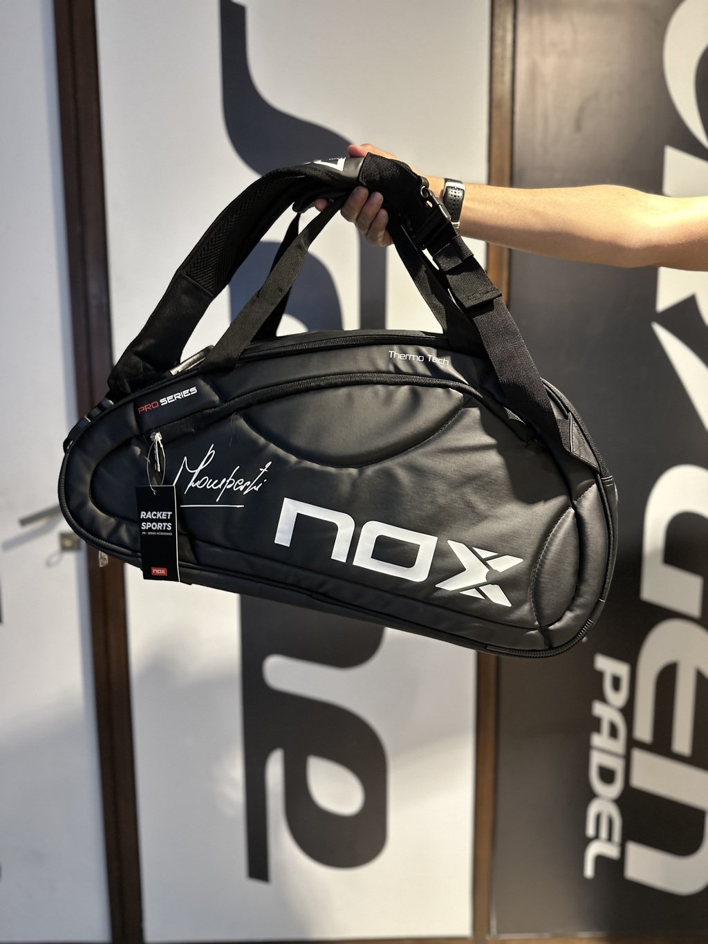Paletero Padel Nox Pro Series Negro